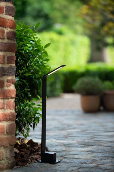 Lucide LAWFORD - Stĺpové svetlo - LED - 1x6W 3000K - IP54 - Čierna